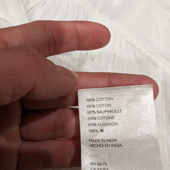 Free People White Button Down Shirt - Picture 13 of 13